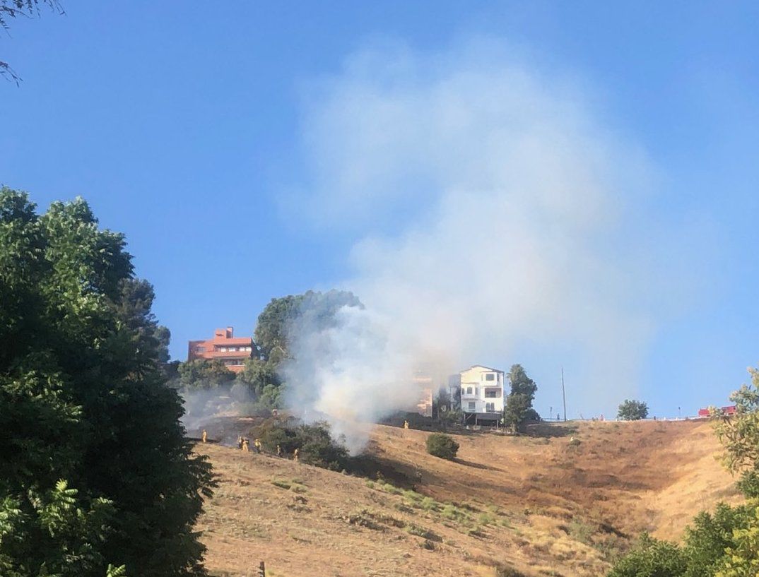 Fire in Cypress Park